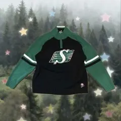 ジップアップニット古着