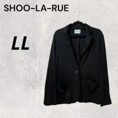SHOO-LA-RUE シューラルー LL 黒 カーディガン 薄手 重ね着 秋
