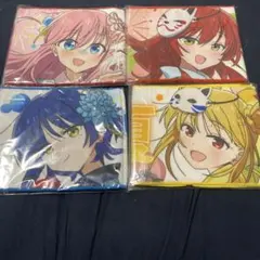 一番くじ アニメぼっち・ざ・ろっく！　J賞 ロングタオル　全4種　コンプリート