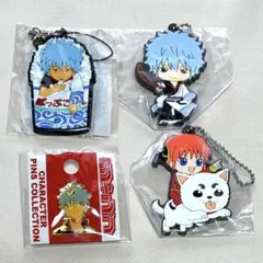 銀魂 グッズ4点セット 坂田銀時 神楽 定春