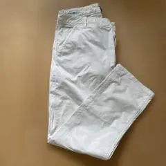 値下げ_ピーティーゼロチンクエ コットンパンツ　ホワイトデニム　ピーティートリノのサムネイル