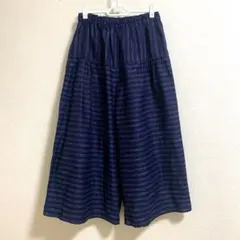 センソユニコ芽風☆ガウチョパンツ ストライプ柄 サイズ38 - メルカリ