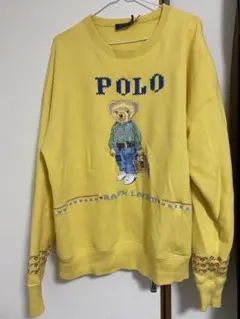 Polo Ralph Lauren ベアプリント トレーナー L