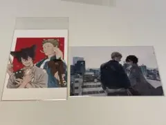 ギヴン展 スペシャルカードセット 秋彦＆雨月 2枚セット