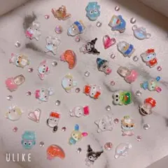 ネイルパーツ★nailサンリオ　うさはなキティクロミシナモロールのサムネイル