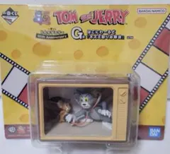 【新品未使用】トムとジェリー テレビ型フィギュア GT 一番くじ