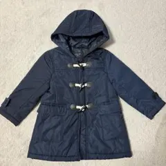 ネイビー フード付き ダッフルコート