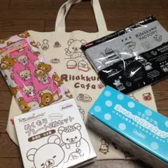 リラックマ いっぱい！ プレート フラットポーチ バッグ