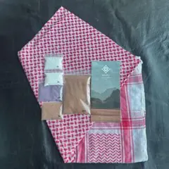 【豪華6点セット】ストール付き　ヨルダン実感パック【計340g】