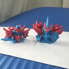 SDガンダム　ガン消し　ブレイザーガンダム＆ガンダムX 10 2体セット