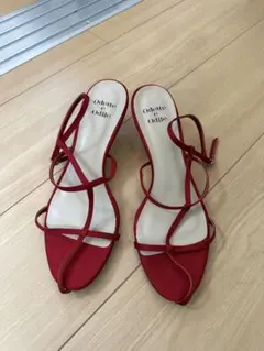 Odette e Odile レッドストラップサンダルのサムネイル