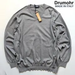 新品 Drumohr イタリア製 エクストラファインメリノウール ニット 3XLのサムネイル