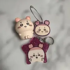 ちいかわ 古本屋 ガチャガチャ マスコット キーカバー アクキー セット カニ