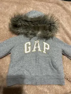 GAP フード付きトレーナー グレー