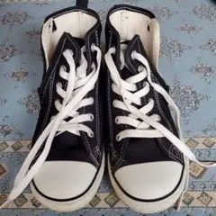 ALL STAR ブラック ハイカットスニーカー21cm