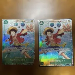 モンキー・D・ルフィ 4枚 ワンピースカード プロモ マッチングバトル