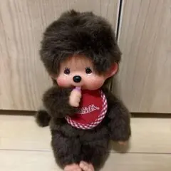 Monchhichi ぬいぐるみ モンチッチ 赤スタイ - メルカリ