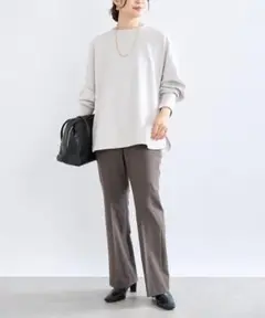 美品　1度着用⭐️RIVE DROITE ダンボールポンチョプルオーバーグレージュ