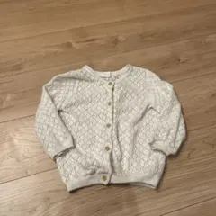 H&Mかぎ針編みカーディガン80cm
