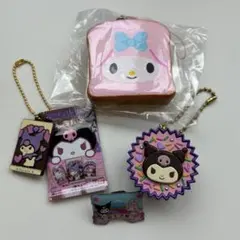 クロミ＆マイメロ ガチャ4点セット