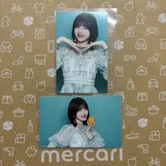 乃木坂46 林瑠奈『ネーブルオレンジ 』 ミニ生写真 セミコンプ