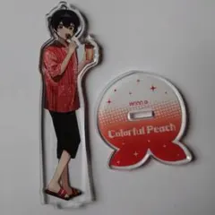 カラフルピーチ　ゆあんくん　極楽湯　アクリルスタンド