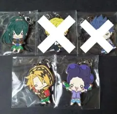 ヒロアカ 蛙吹梅雨 上鳴電気 峰田実 にとたん ストラップ キーホルダー 3点