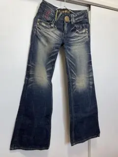 ❤️中古【Casva 】デニムパンツ フレア ブーツカットジーパンMEN 