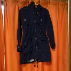 ネイビー マウンテンパーカー ！レディース4ポケット