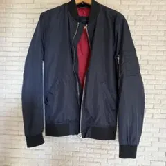 ZARA MAN ザラマン ブルゾン MA-1 メンズ 黒