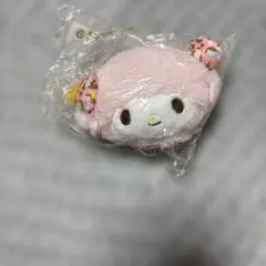 ふわふわピンクマスコット