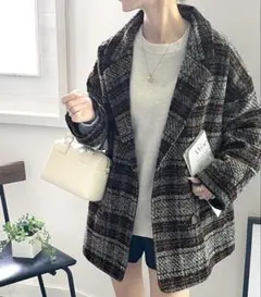 classicalelf ダブルジャケットコート