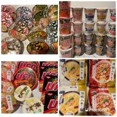 黒*猫様 カップヌードル☆どん兵衛☆UFO☆麺職人☆袋麺カップ麺24種12814