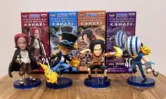 ワンピース ワーコレ 大海賊百景 4体セット 箱あり 美品