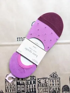 ★未使用★ Kate spade 靴下 フットカバー 3足セット