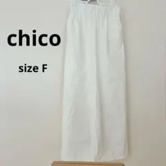 ホワイト タイトスカート　chicoのサムネイル