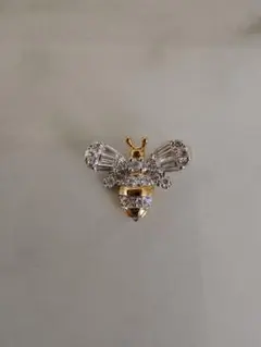 笠原真寿美デザイン 18K2トーンダイヤペンダントヘッド　ミツバチのサムネイル