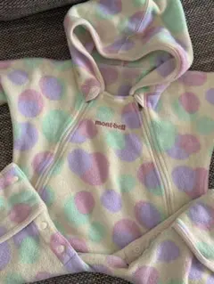 値下げ！mont-bell モンベル フード付きロンパース フリーサイズ