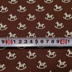 ‼️廃盤‼️レア‼️●木馬●響工房●チョコ系●ブロード●５０ｃｍ●延長可●