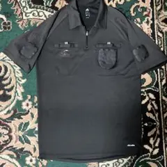 美品　adidas アディダス　サッカー　審判服　半袖　レフェリーシャツ
