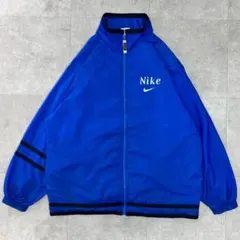 NIKE ナイキ　ナイロンジャケット　90s ビンテージ　ブルゾン　銀タグ　XL