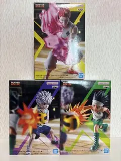 【HUNTER×HUNTER】ゴン&キルア&ヒソカ G.I.編 セット！✨