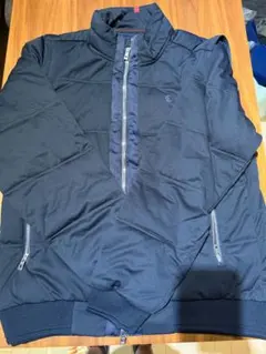 【極美品】キャロウェイ レッドレーベル 2WAY中綿ジャケット 黒　袖着脱可