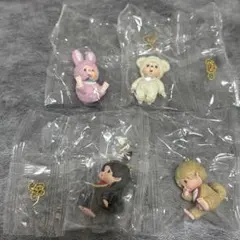 モッチッチ　マスコットキーチェーン4 4点セット