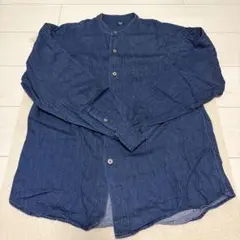 UNIQLO デニムシャツ Sサイズ 100%綿