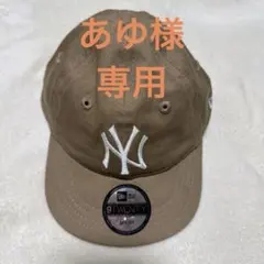 New Era 9TWENTY ニューヨーク・ヤンキースキャップ ブラウン