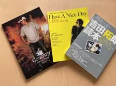 吉田拓郎　パンフレット2冊と読本のサムネイル
