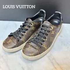 LOUIS VUITTON モノグラム スニーカー ブラウン 34 - メルカリ