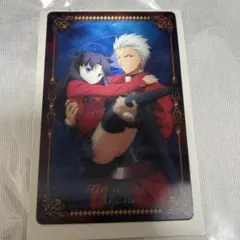 Fate/stay night 遠坂凛 アーチャー 3Dカード