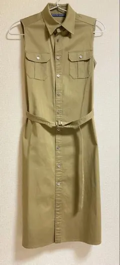 Ralph Lauren ノースリーブシャツワンピース